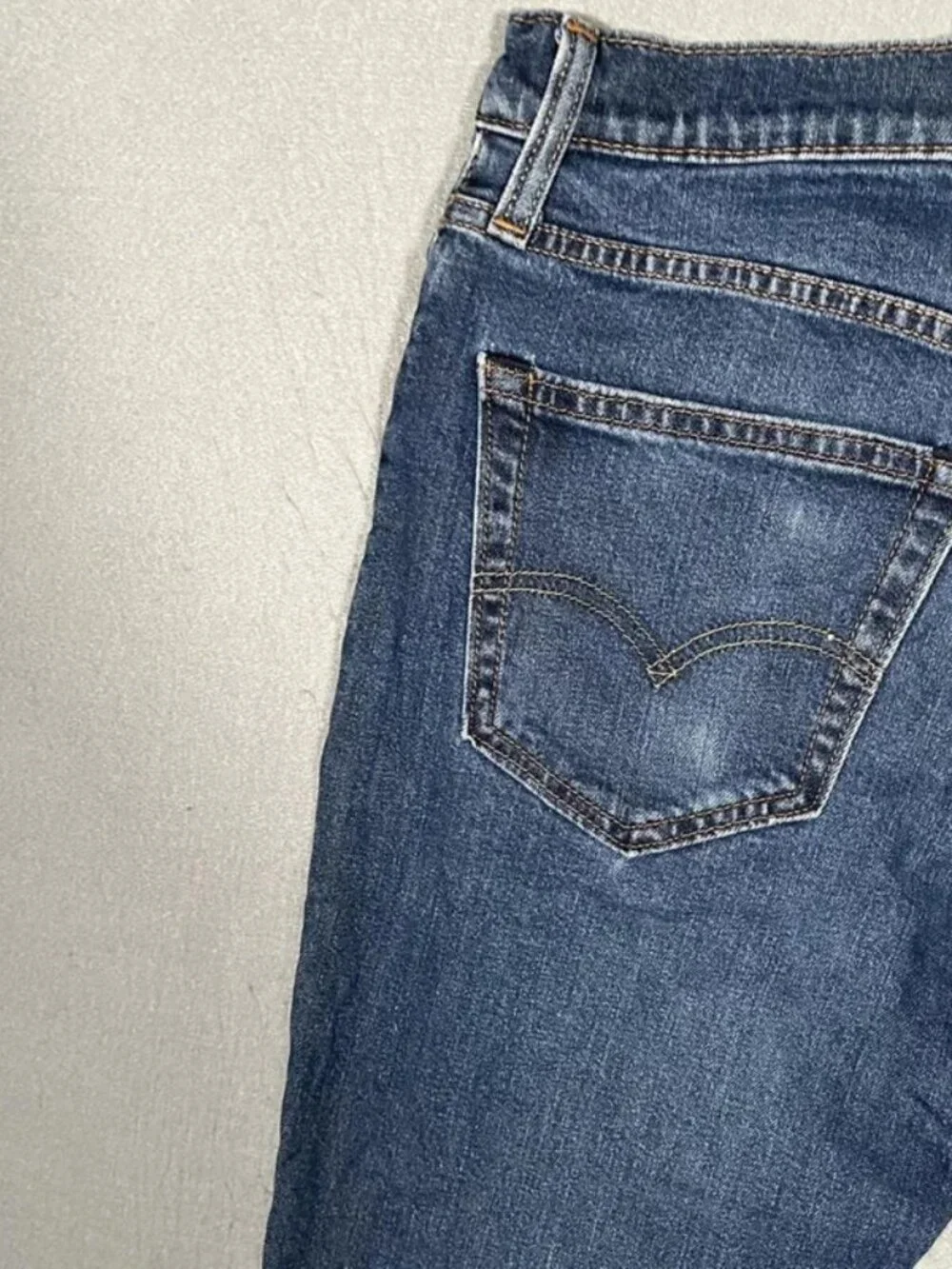 Levi’s 511 Blue Classic Denim Jeans Vintage Slim Mens W30 I30